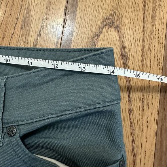 Prana Cropped Pants, Carlotta, Starling Green, Organic Cotton Blend, Size 4/27 - Picture 14 of 16